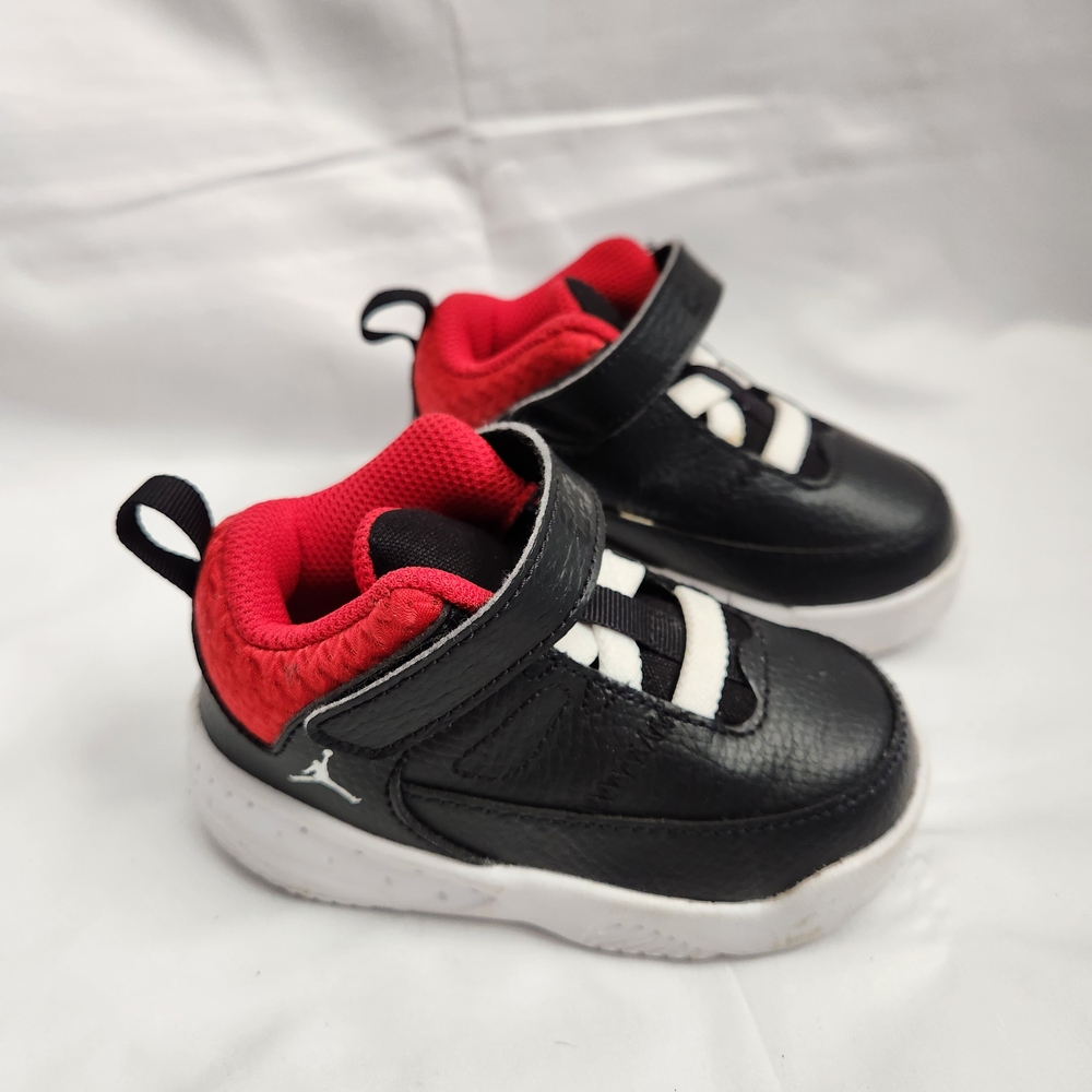 Nike Air Jordan Max Aura 3 TD Bred Toddler 6C DA8023-006 Black White Red 23 Baby